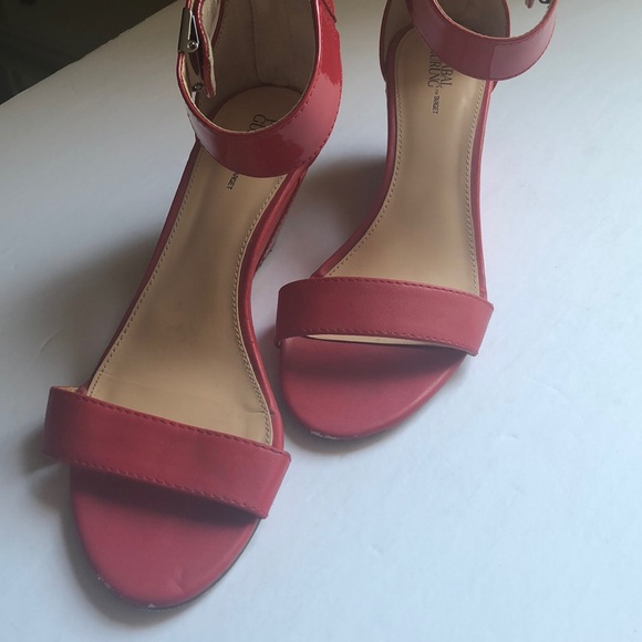 Prabal Gurung for Target Red Wedges Size 7 - Picture 5 of 5